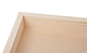 Restposten: Unikat - Handgemalt | Wichtel 2 | 5 cm starker Massivholz-Rahmen