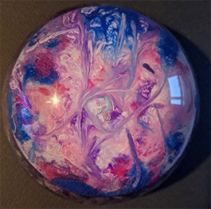 Halbkugel - Briefbeschwerer | Unikat |  10 cm | Handarbeit