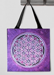 Stofftasche Beidseitig Beduckt: Blume Des Lebens